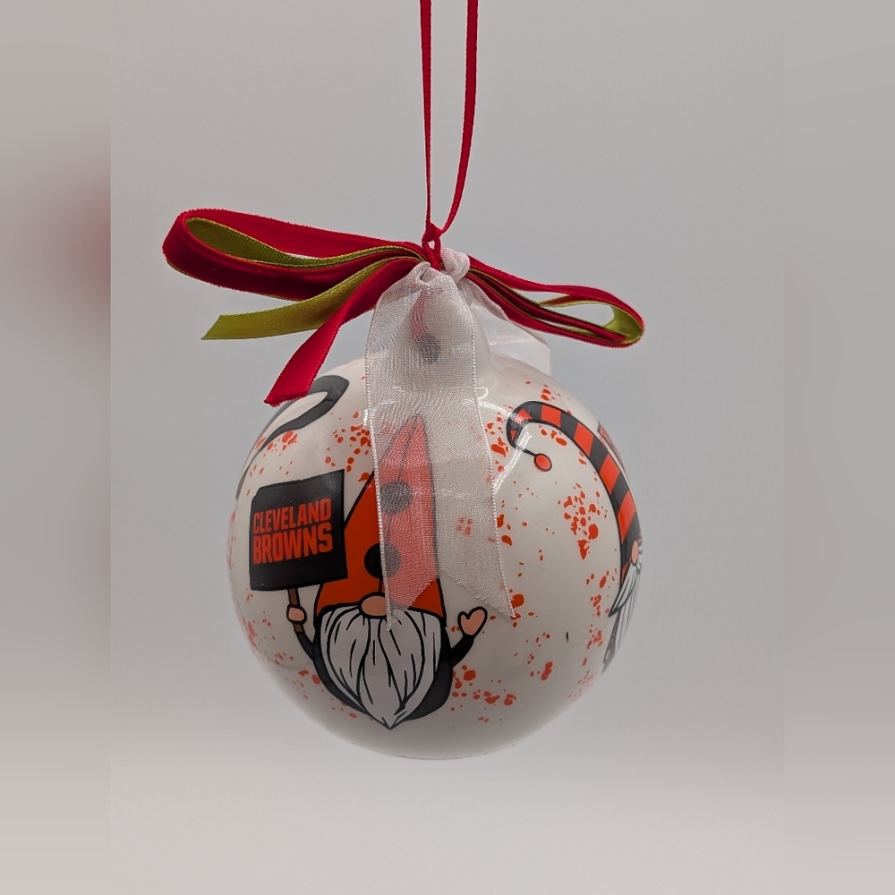 NFL Football 🏈 Cleveland Browns Holiday Ornament
